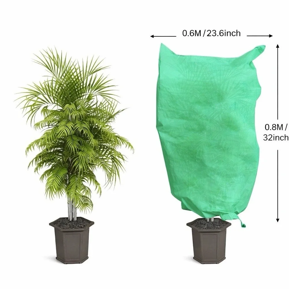 4 AEAONE 24x32 PLant Covers With Built In Closure String.